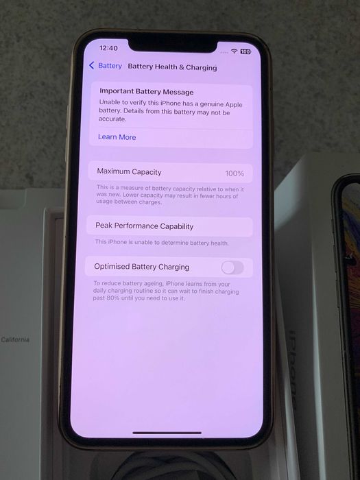 iPhone Xs Max 64gb Gold