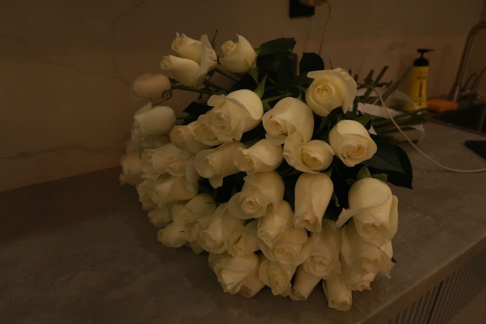 Цветы 51шт метровые