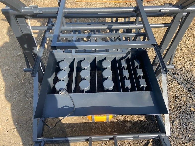 пескоблочный станок 5 блоков