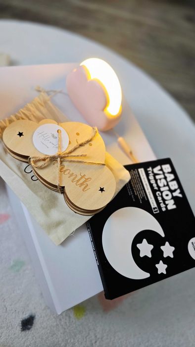 Baby box complet • Jucarii + ingrijire + decor