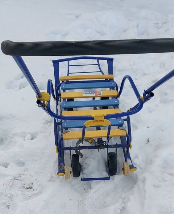 Санки шана складной с балоном