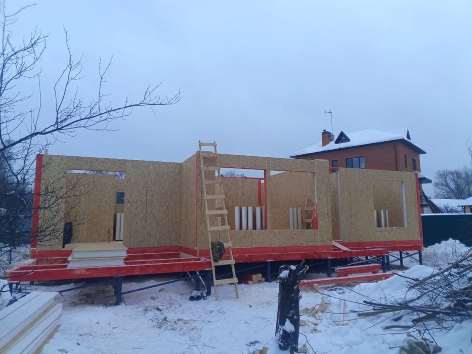 Строим дома из СИП панелей