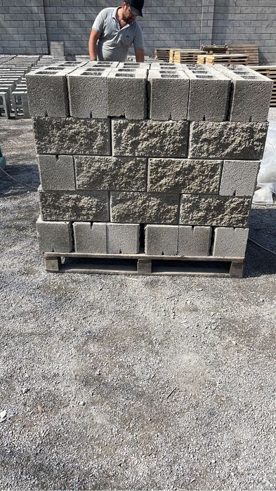 Сплитерный кирпич  Брусчатка Рванный блоки