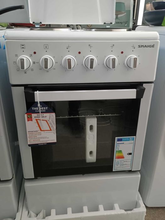 Чисто нова Готварска печка Snaige-Снайг FF-5043MXZW 52 л 50 см