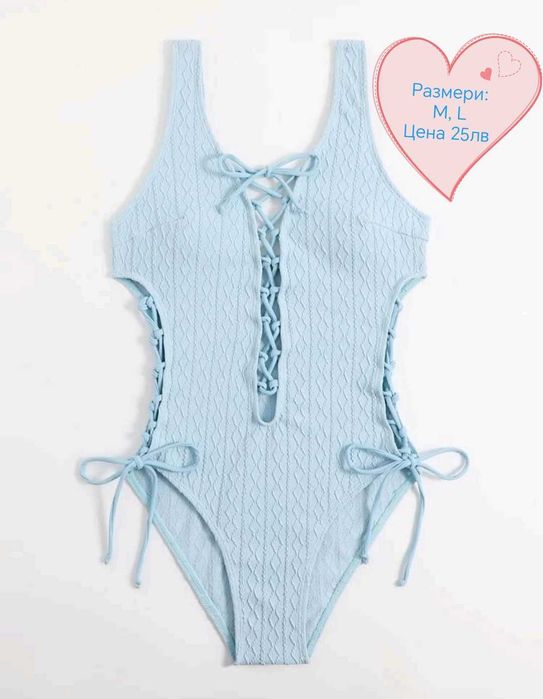 Цели бански, размер и цена на всяка снимка