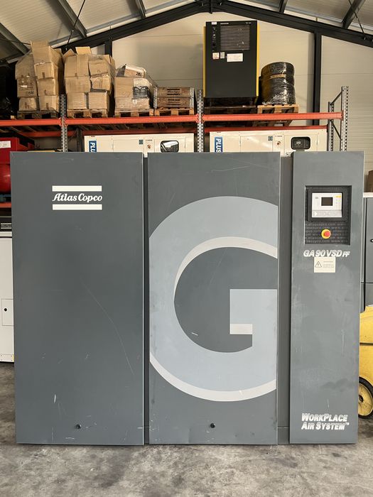 Compresor cu surub 90kw, 17,07mc/min