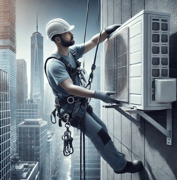 Установка кондиционер