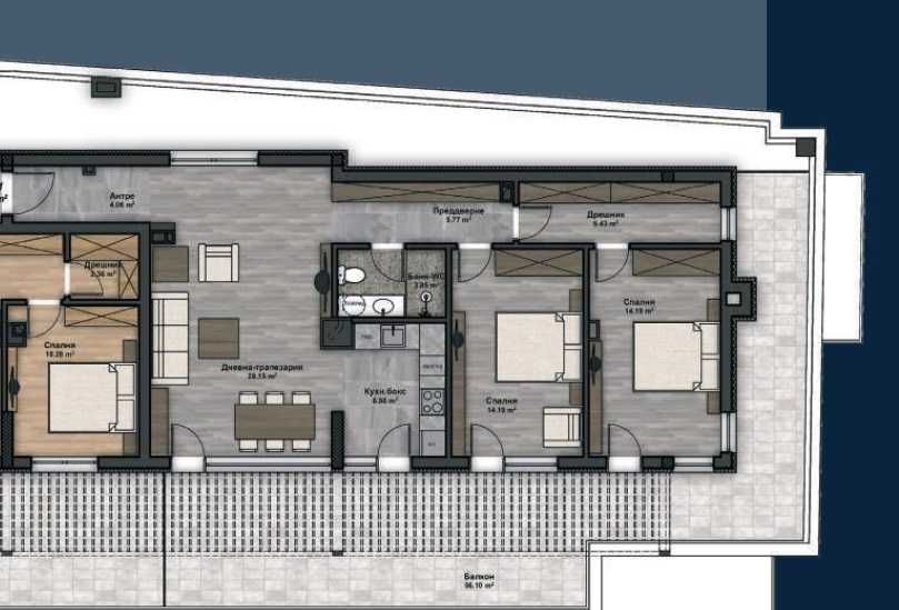 Продава се Тристаен апартамент в София, Слатина - 174 кв.м за 1257 €/кв.м - Снимка #6