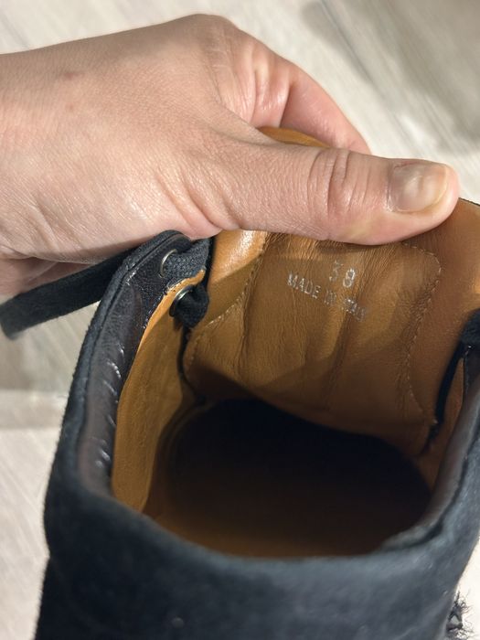 Замшевые кроссовки Jimmy Choo