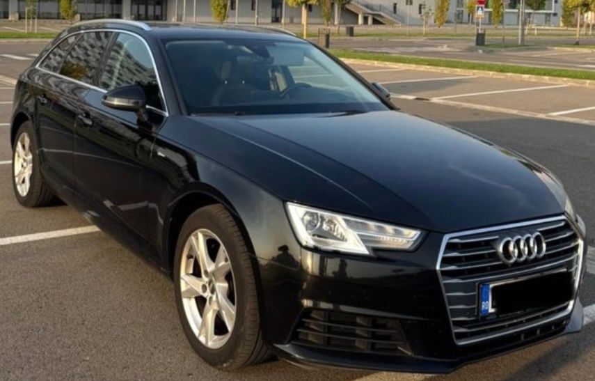 Adudi A4 B9 2016 avariată
