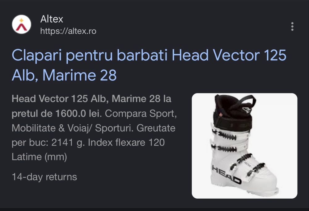 Clapari Head Vector 125