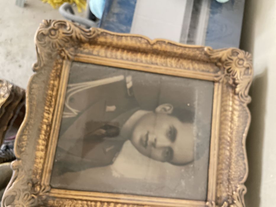 Rame tablou lemn cu ipsos vechi