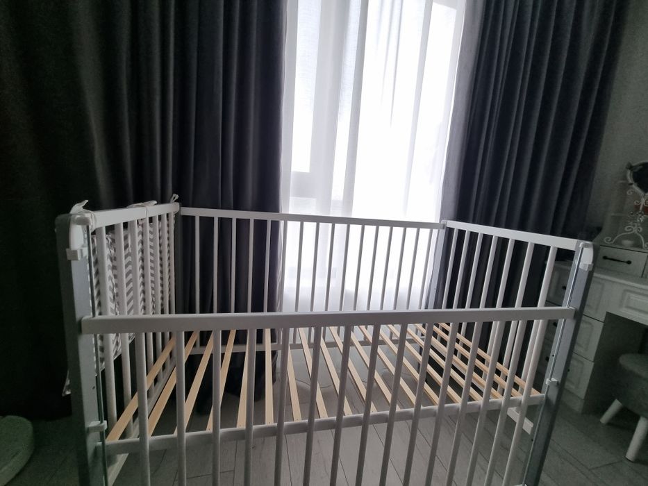 Patut din lemn bebe Qmini + Saltea Cocos Confort 8 cm
NU LIVREZ PR