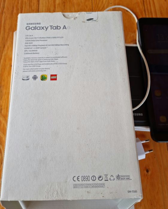 Tabletă Samsung Tab 6 SM-T585,  10.1" + husă magnetică