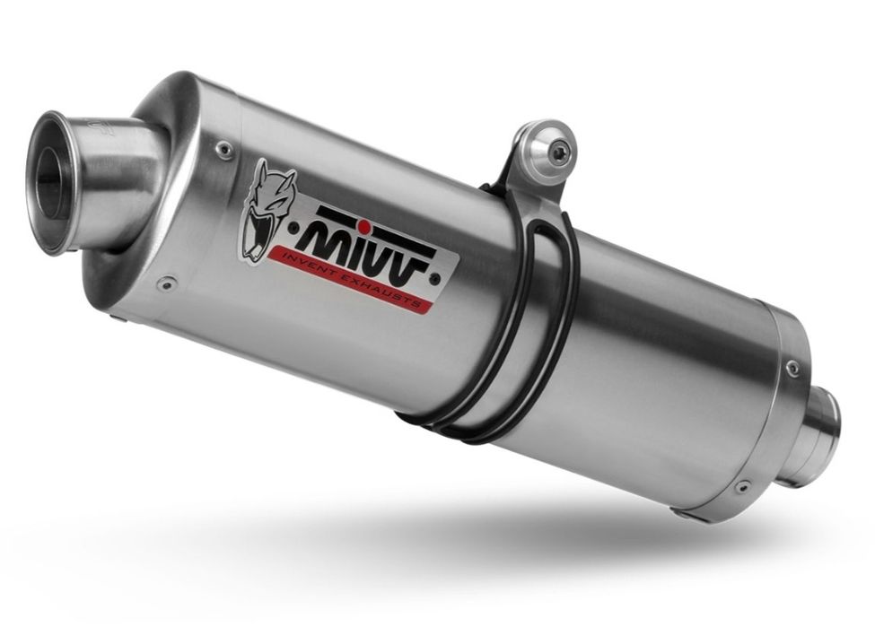 Evacuare sport Mivv Sportline Oval Oțel Slip-on moto sport toba