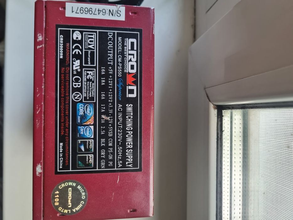 Crown CM-PS 550.