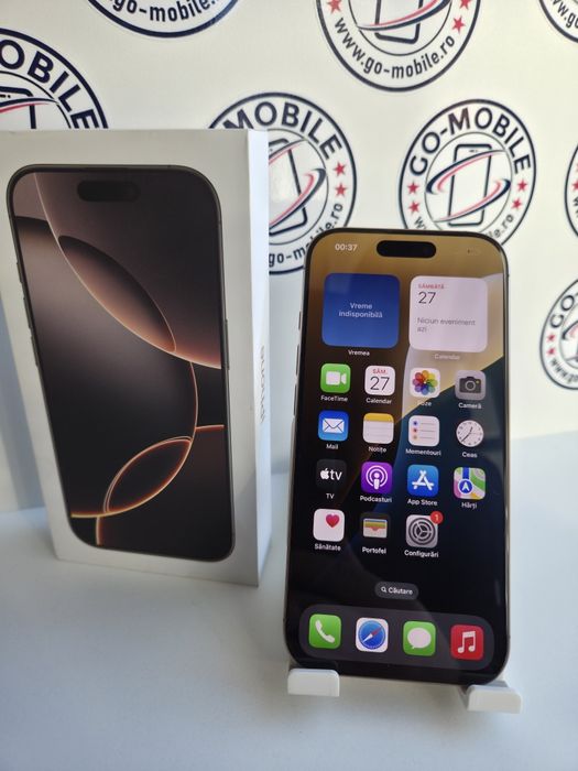 iPhone 16 Pro 100% Baterie - Impecabil - Garantie