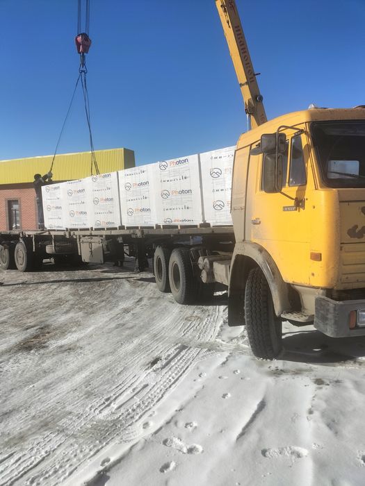 Камаз площадка, полуприцеп