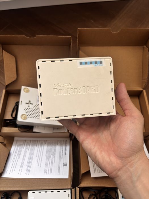 Wi-Fi роутер MikroTik hAP RB951Ui-2nD 4 штуки