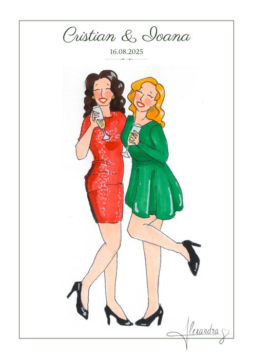 Oglinda magica / photobooth / cabina foto / ilustrații live