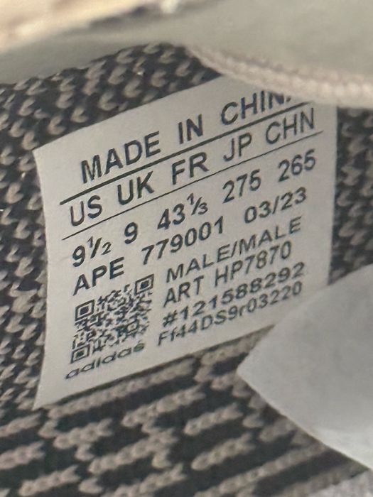 Adidas Yeezy Boost Slate v2 40-43