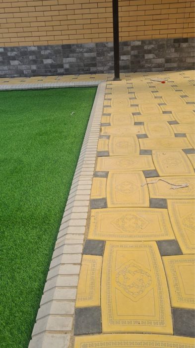 Брусчатка плитка бордюр бетонный