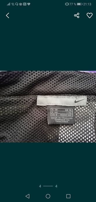 Pantaloni 3 sferturi Nike marimea 38