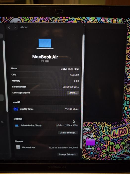 Apple Macbook Air (M1, 2020)