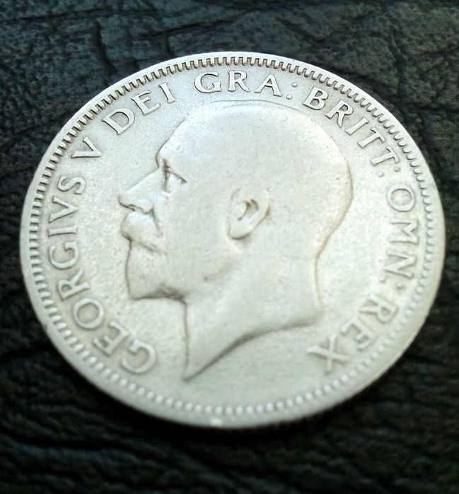 1 шилинг 1929 година Англия сребро