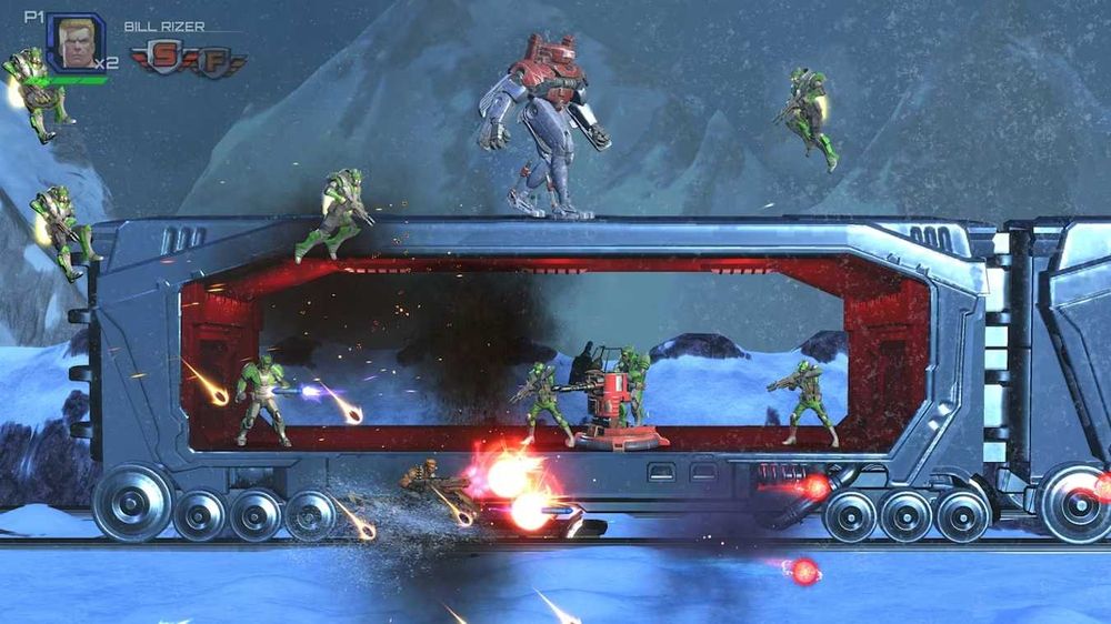 Новый Contra: Operation Galuga Nintendo Switch/ Контра Нинтендо Свитч
