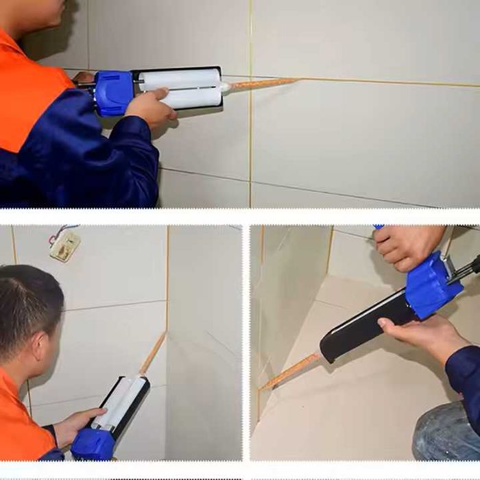 Универсальный пистолет для двухкомпонентное герметике и силикона