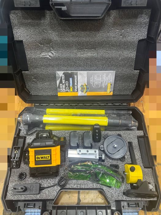4D Lazer Makita Dewalt 16ta liniya 360°