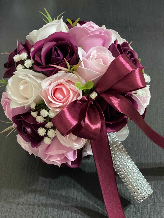 Buchete flori de sapun mireasa/nasa