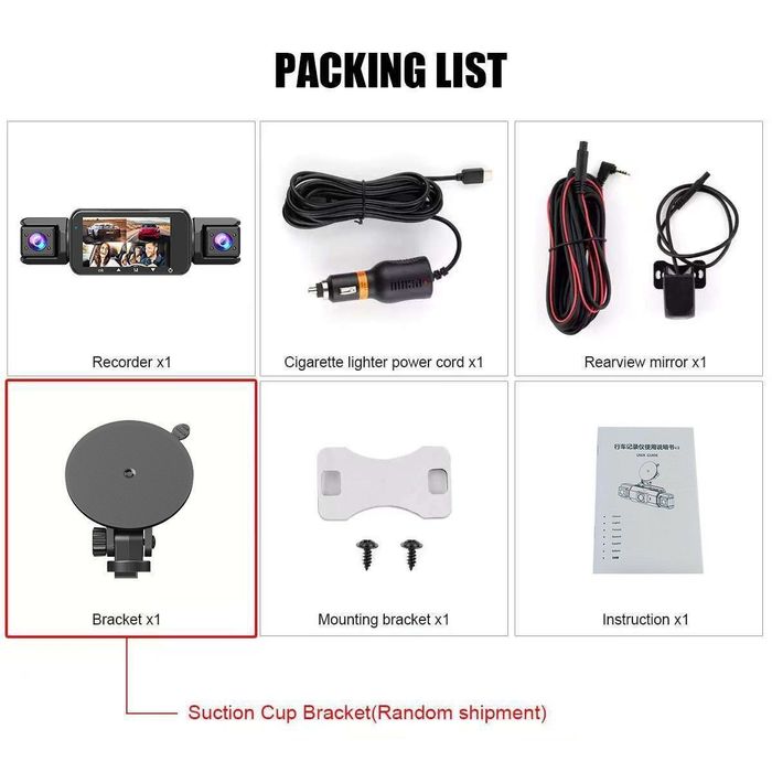 Видеорегистратор 4 камеры + WiFi