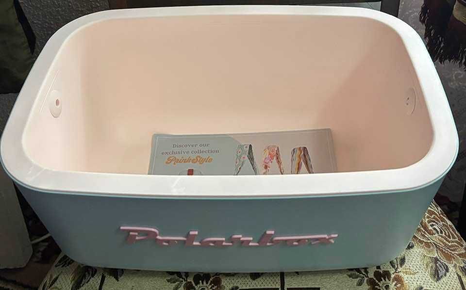 Cooler Retro Polarbox Nou, 12L - Perfect pentru Picnic/Plaja/Camping!