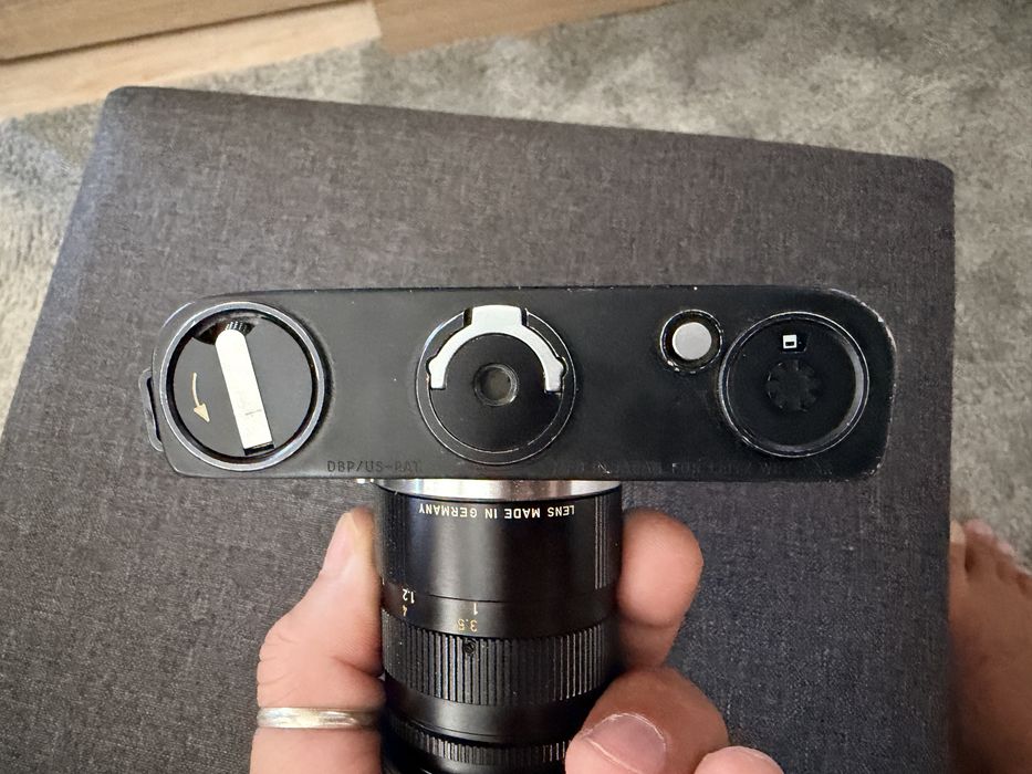 Leica CL cu Obiectiv  Leitz Wetzlar 90mm f4
