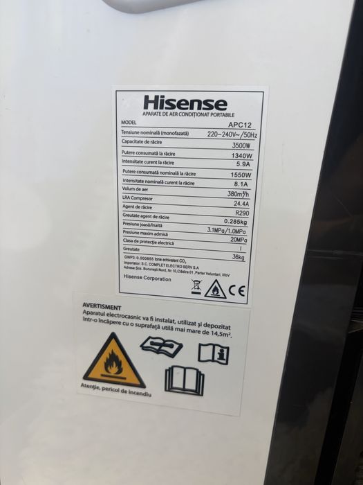 Aer conditionat portabil