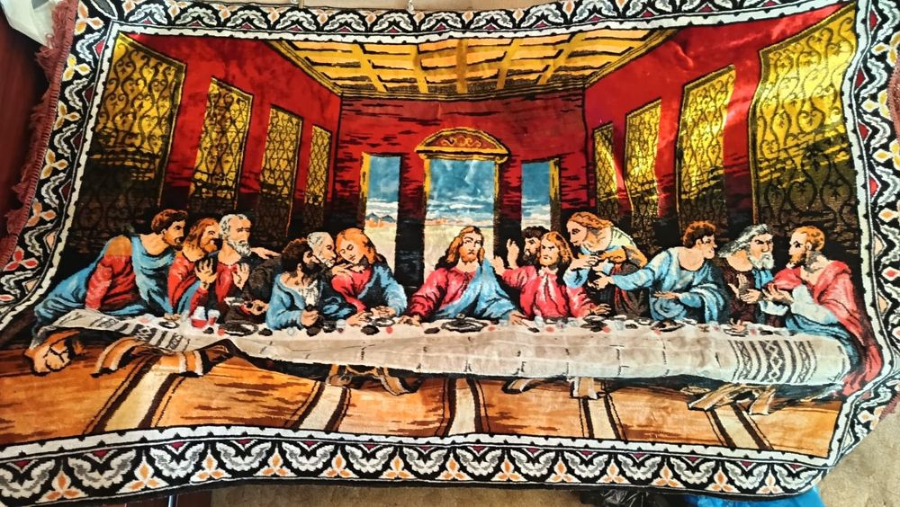 Vand carpeta cu cina cea de taina