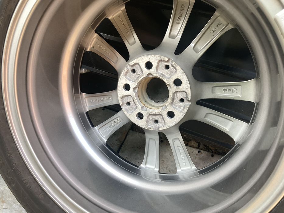 set roti vara Original BMW G30 225 55 17 senzori RDCi Goodyear