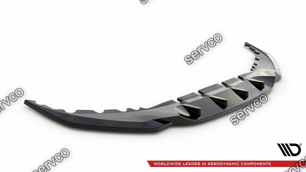 Prelungire lip bara fata Bmw Seria 7 G11 G12 Facelift 2019-2022 v6 Maxton