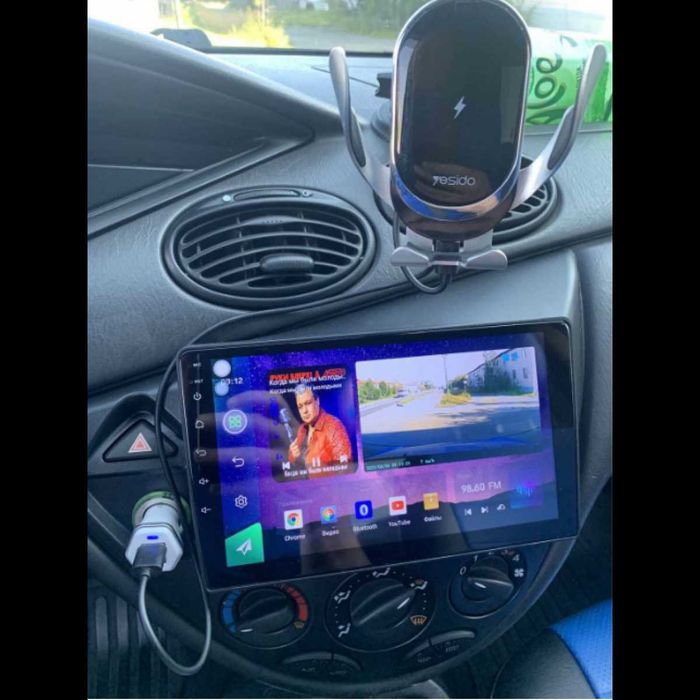 Мултимедия за Ford Fiesta (1995-2002) / Ford Mondeo (1998-2005) / Ford Focus (1998-2005) с CarPlay и Android Auto + Подарък камера