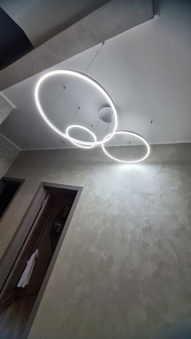 Люстра  диодная 3 кольца