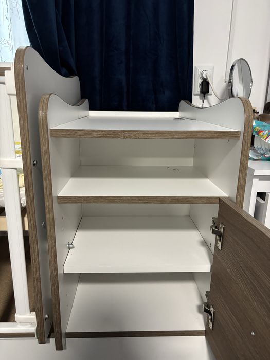 Продавам бебешка кошара Lorelli Maxi Plus New (бяла) – 3 в 1