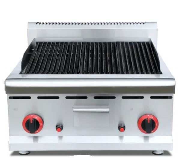REDUCERE Grill gaz cu roca vulcanica 2 zone -TRANSPORT GRATUIT