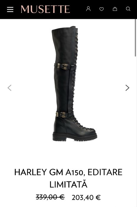 Cizme Musette Harley Gm