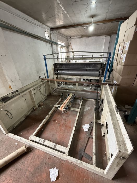 Станок туалетной бумаги. С перферацией