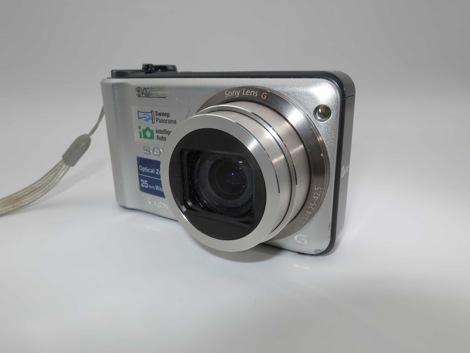 Sony Cyber-Shot DSC H55 ултра компактен цифров фотоапарат, дигитална камера, НОВА - пълен комплект - работи отлично