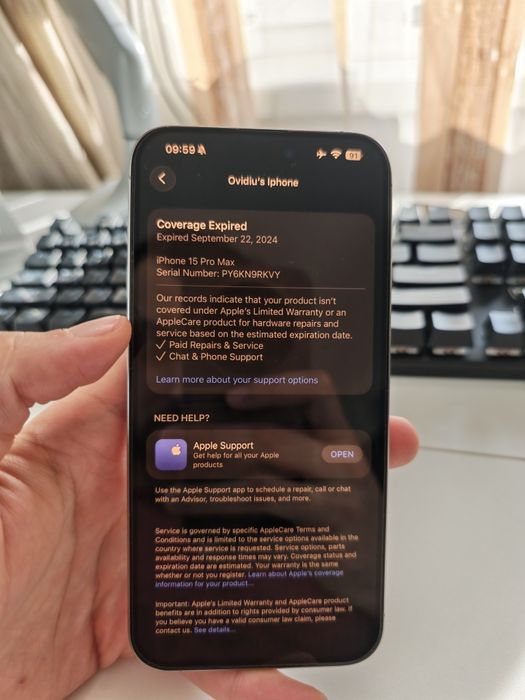 iPhone 15 Pro Max 256gb Natural Titanium