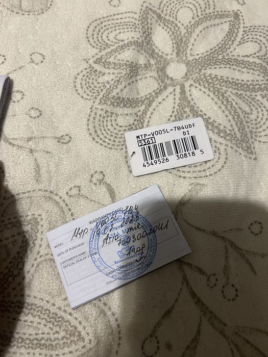 СРОЧНО casio mtp v-006