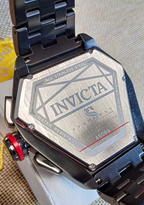 Ceas Invicta Speedway Chronograph Date Quartz Black Dial -Barbati